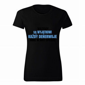 Każdy denerwuje mnie w inny sposób