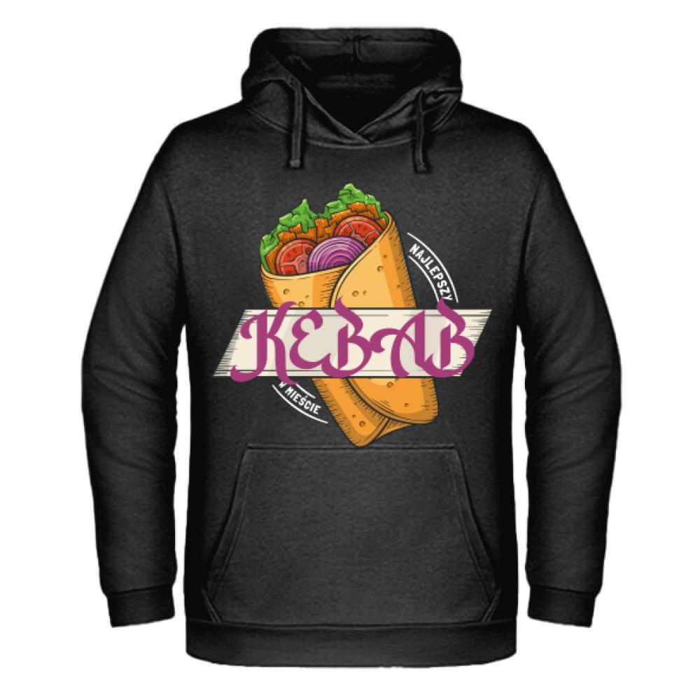 Kebab bluza męska z kapturem