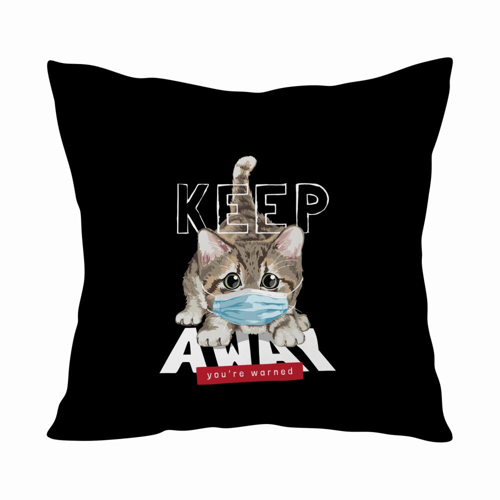 Keep Away, You're Warned poduszka