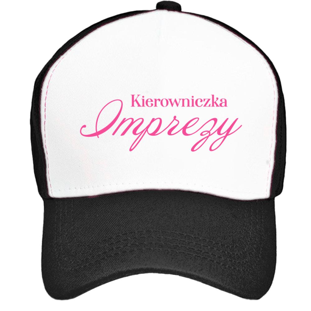 Kierowniczka Imprezy czapka z daszkiem kolor czarny