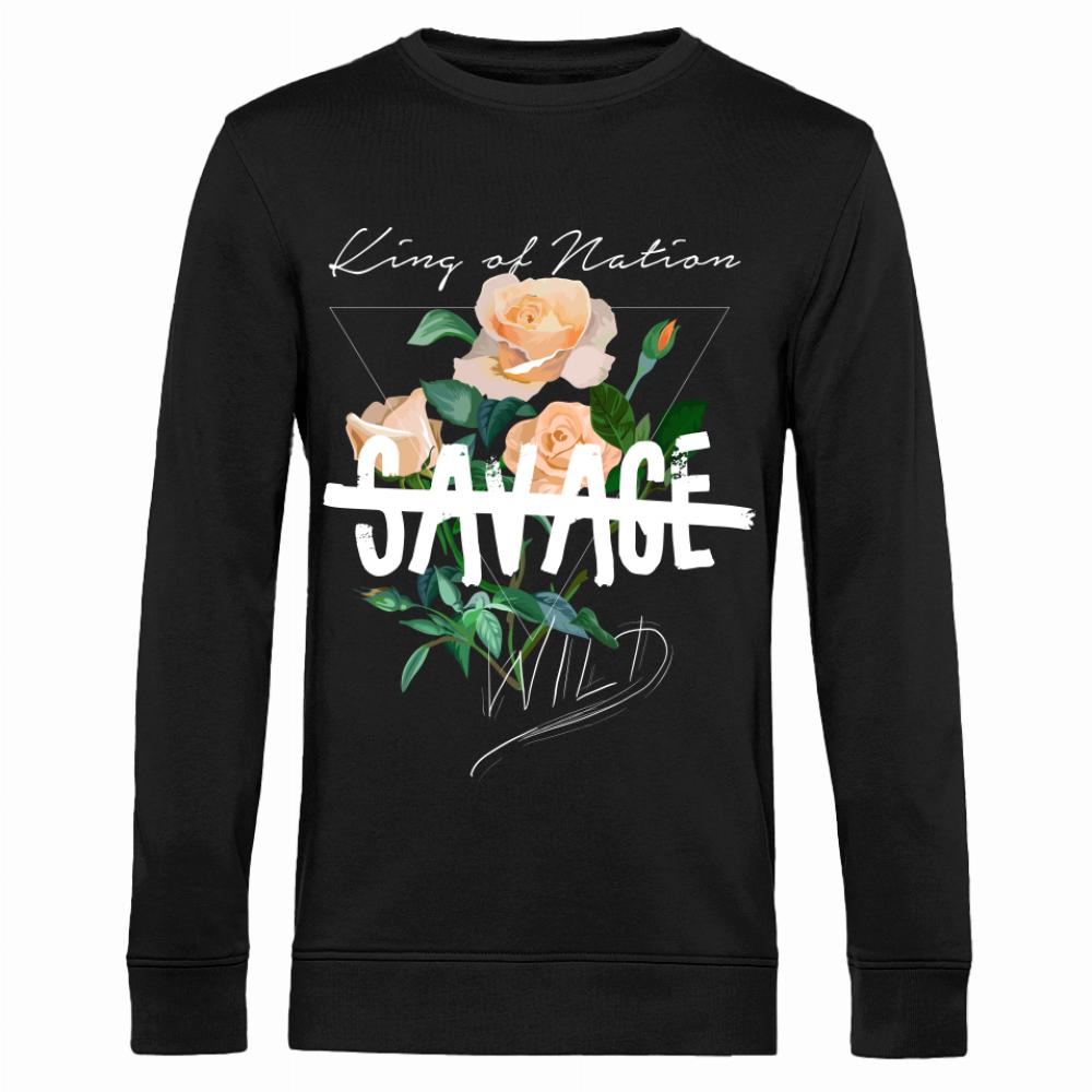 King of Nation 1 bluza męska bez kaptura