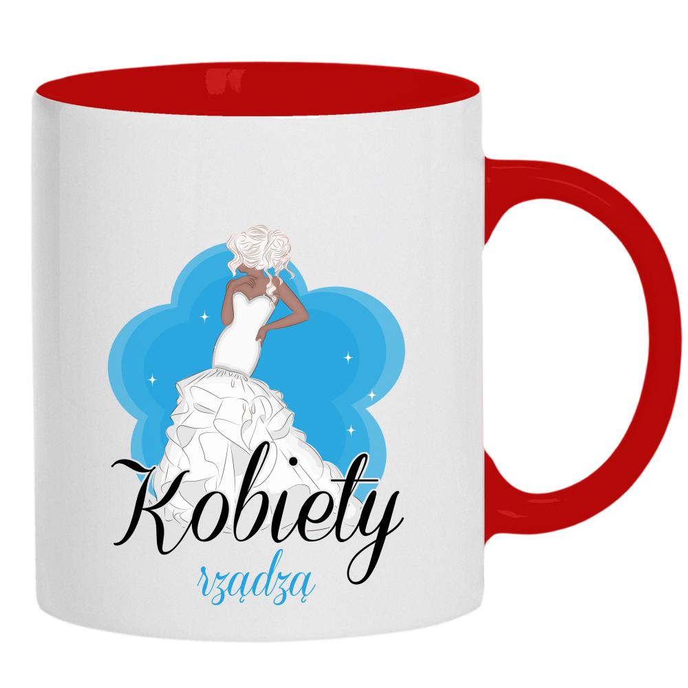 Kobiety rządzą 2 kubek ucho kolor