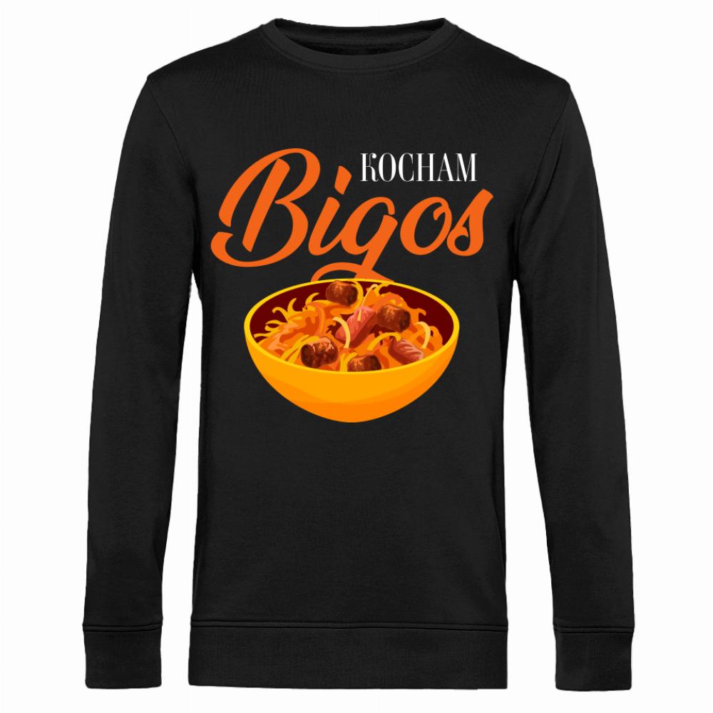 Kocham Bigos bluza męska bez kaptura