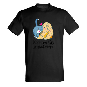 Kocham Cię jak piesek trampki