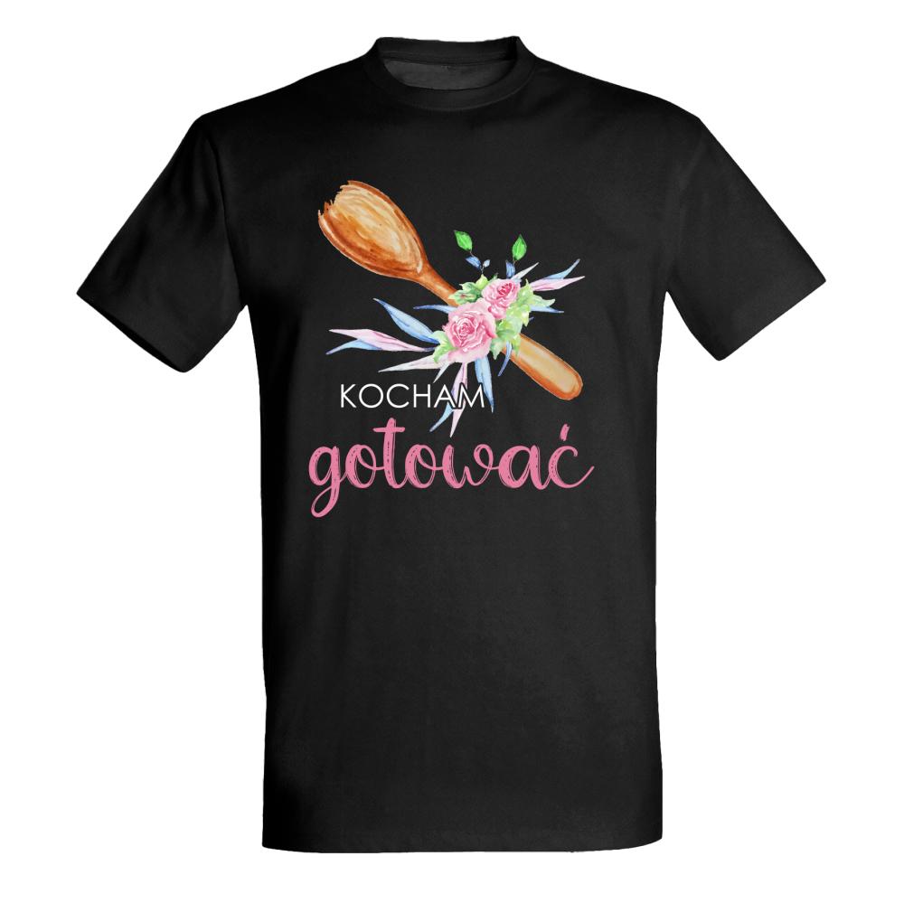 Kocham gotować koszulka męska