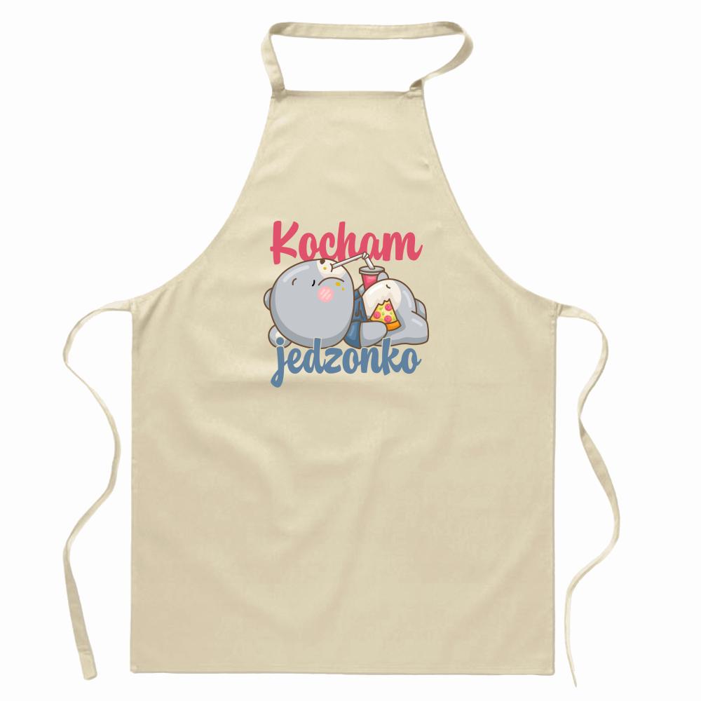 Kocham jedzonko fartuch dziecięcy