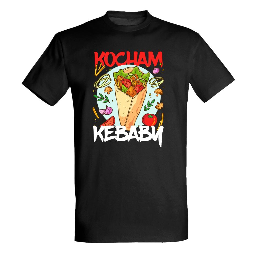 Kocham kebaby koszulka męska