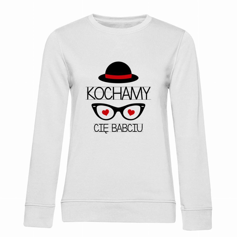Kochamy Cię Babciu bluza damska bez kaptura