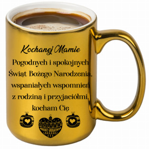 Kochanej mamie! Pogodnych i spokojnych Świąt