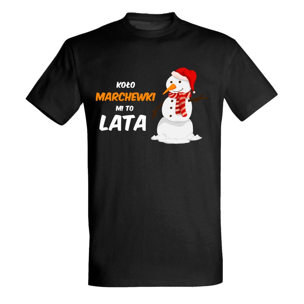 Koło Marchewki mi to Lata  koszulka męska