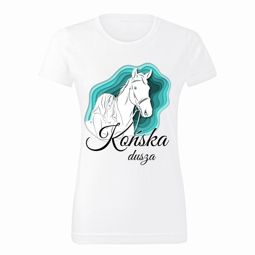 Końska dusza koszulka damska