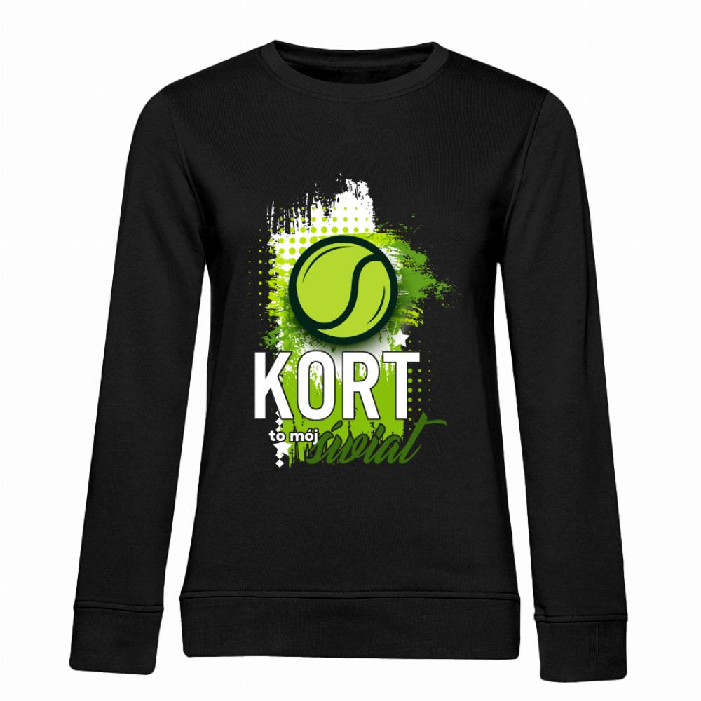 KORT TO MÓJ ŚWIAT bluza damska bez kaptura