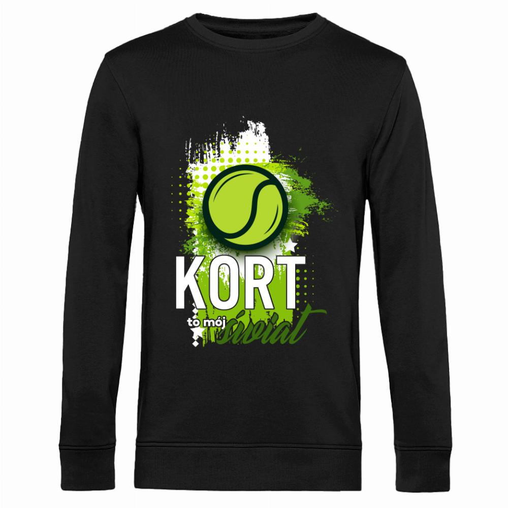 KORT TO MÓJ ŚWIAT bluza męska bez kaptura