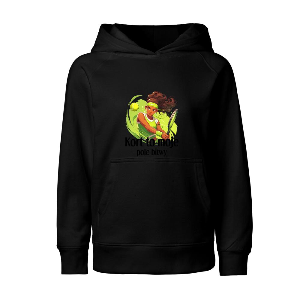 Kort to moje pole bitwy bluza junior kolor limonka