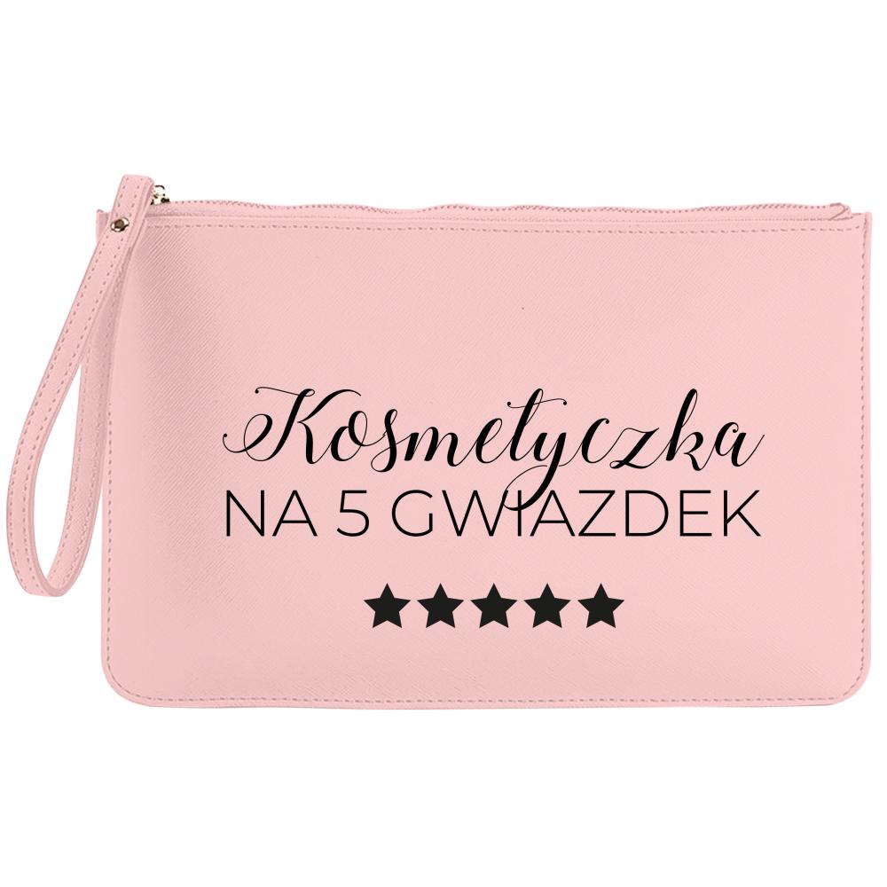 Kosmetyczka na 5 gwiazdek kosmetyczka kolor kremowy kosmetyczka