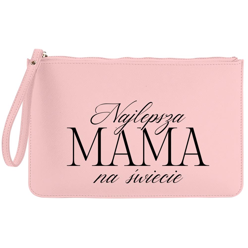 Kosmetyczka Najlepsza Mama na świecie kosmetyczka kolor kremowy kosmetyczka