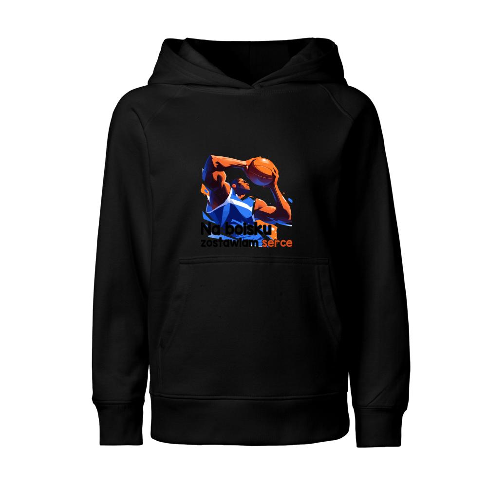 Kosz to styl życia 2 bluza junior kolor czarnyy