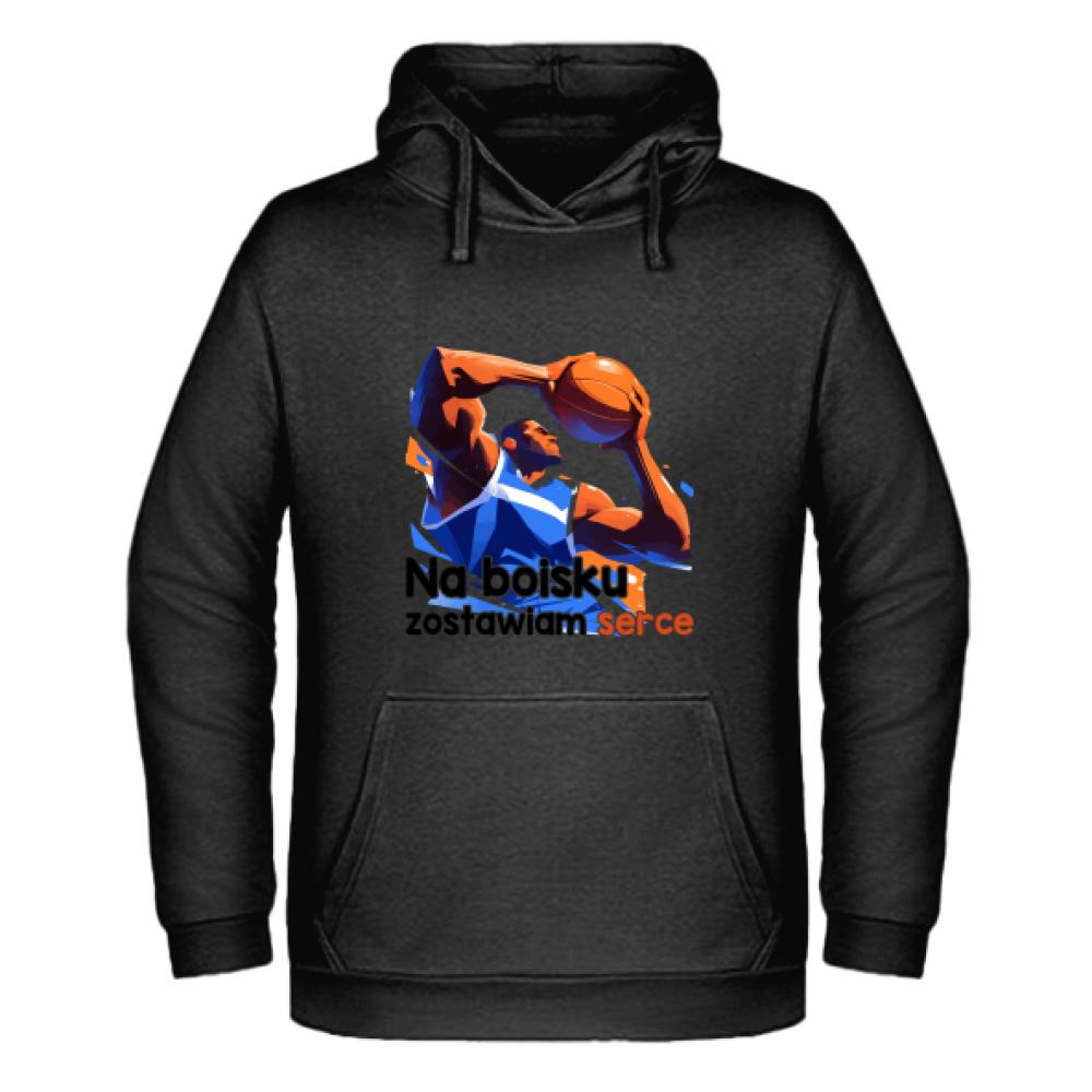 Kosz to styl życia 2 bluza męska z kapturem kolor limonka