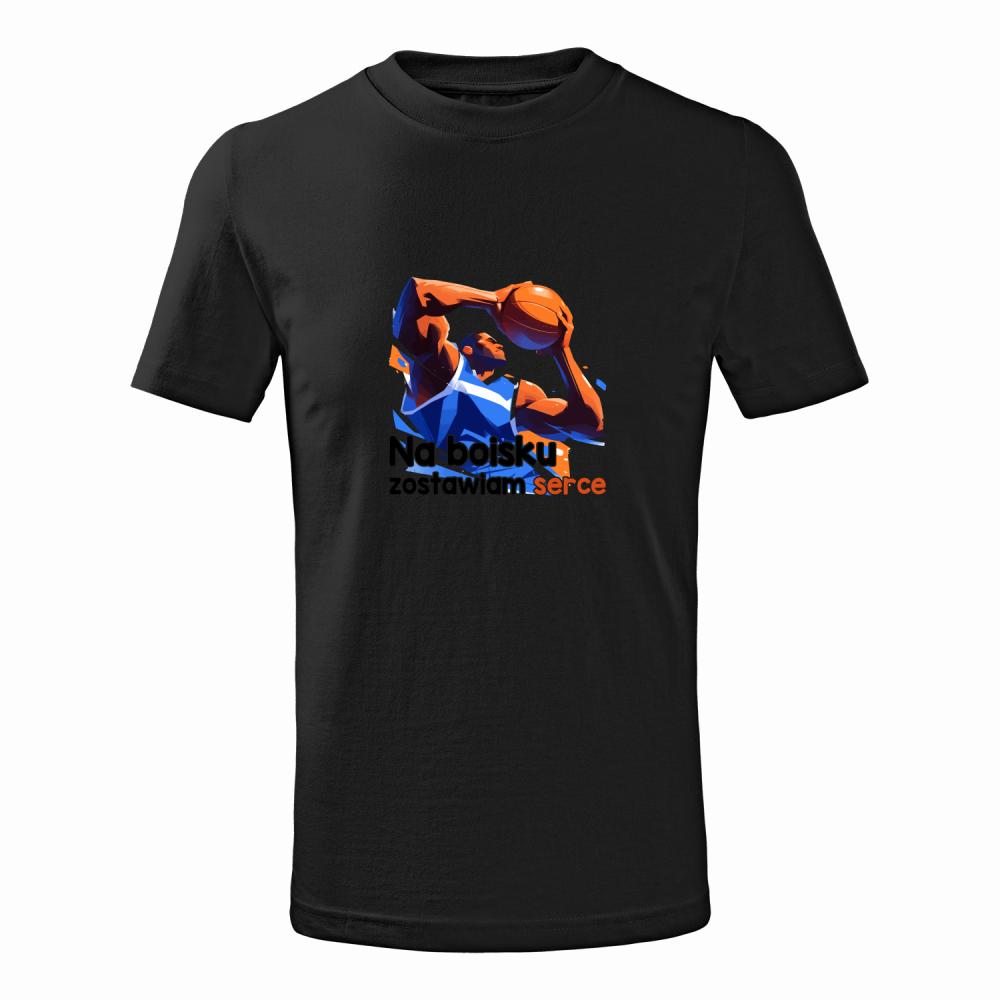 Kosz to styl życia 2 koszulka junior kolor czerwony