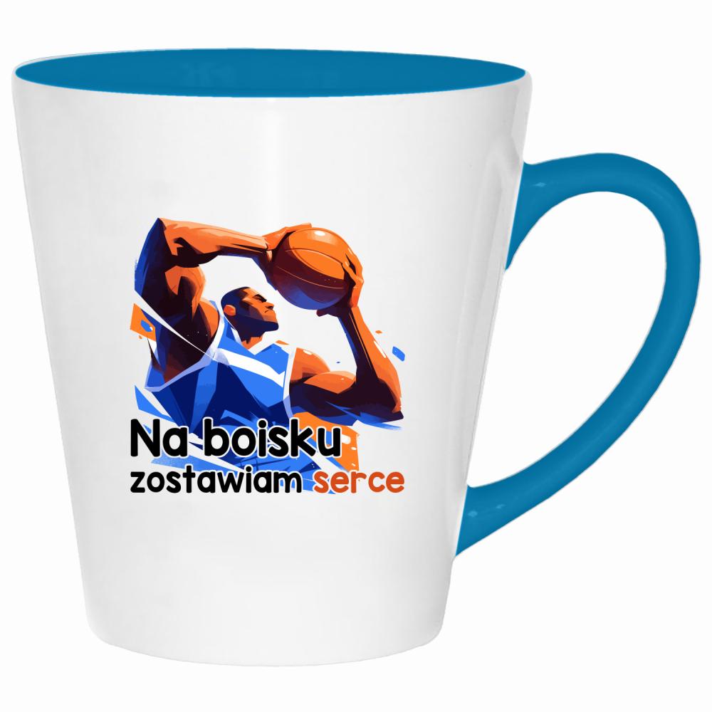 Kosz to styl życia 2 kubek latte kolor turkus