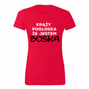 Krąży pogłoska, że jestem boska