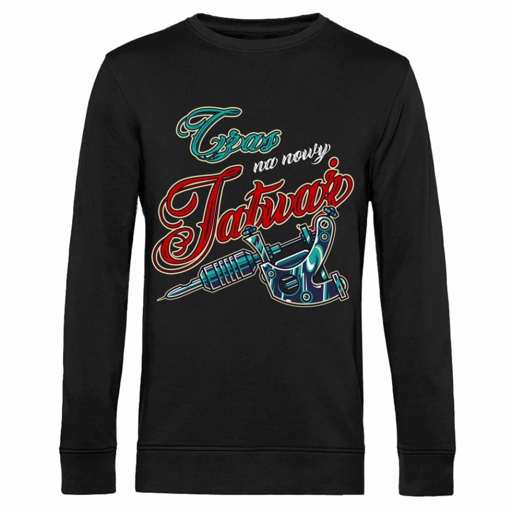 Krew moich klientów bluza męska bez kaptura