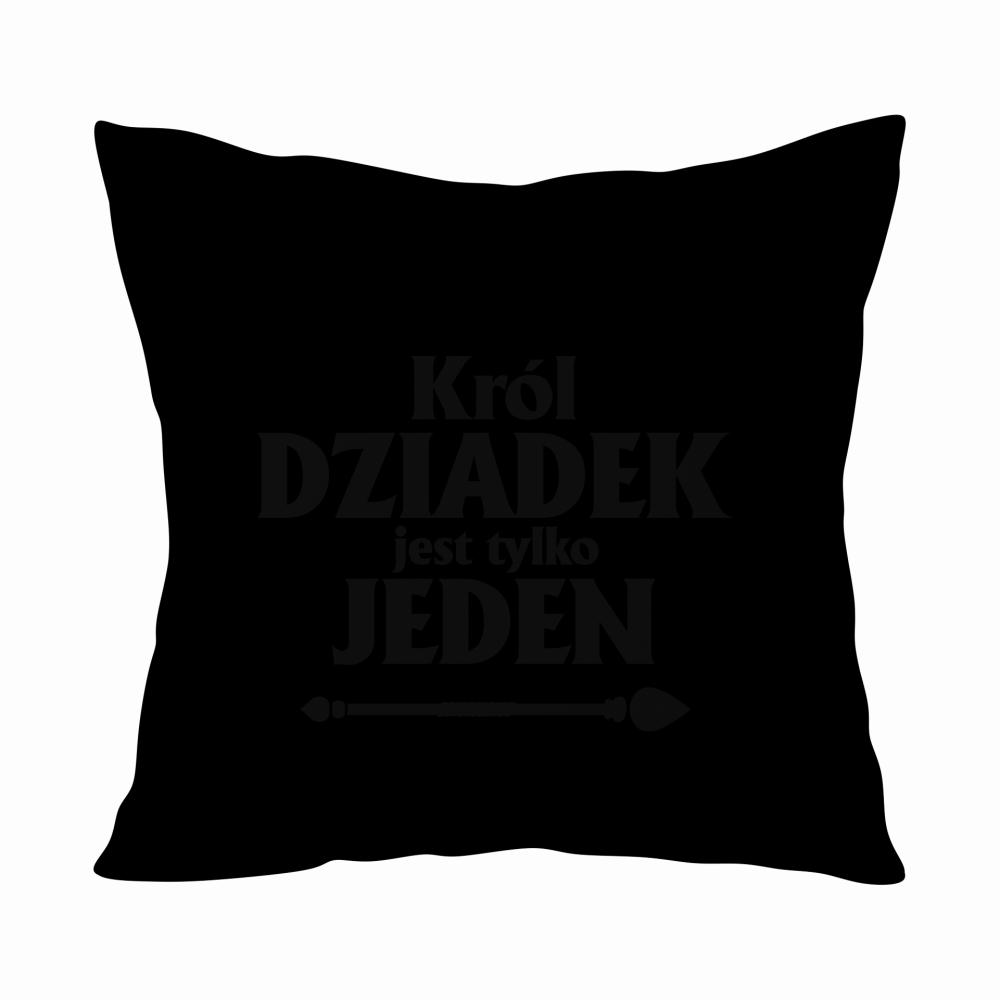 Król Dziadek jest Jeden poduszka kolor zielony