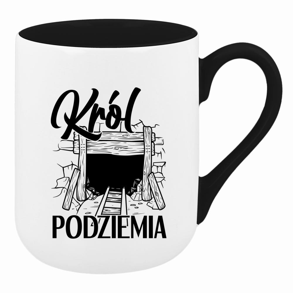 Król podziemia kubek coffee kolor zielony