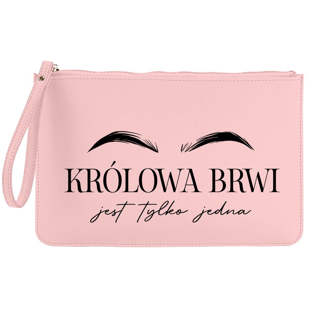 Królowa brwi jest tylko jedna kosmetyczka kolor kremowy kosmetyczka