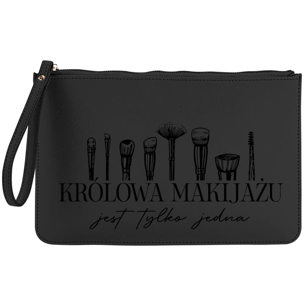 Królowa makijażu jest tylko jedna kosmetyczka kolor czerwony
