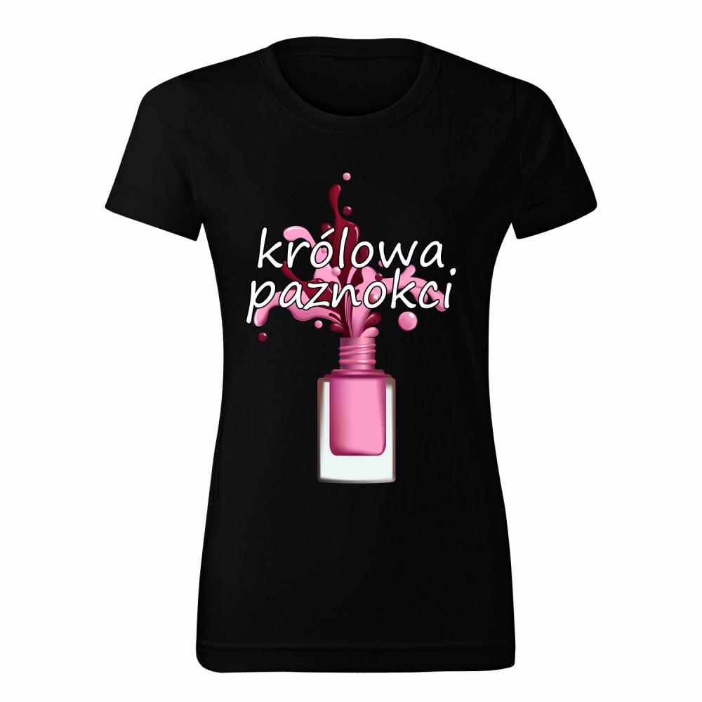 KRÓLOWA PAZNOKCI koszulka damska