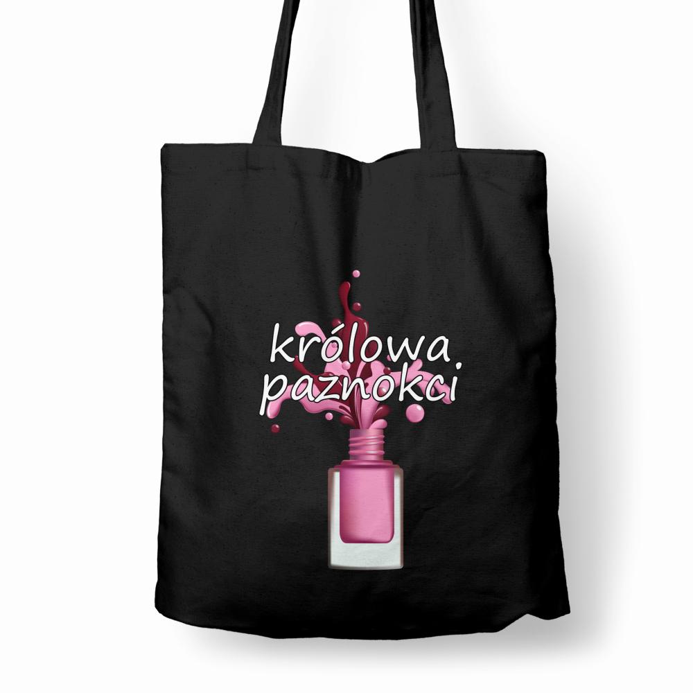 KRÓLOWA PAZNOKCI torba bawełniana