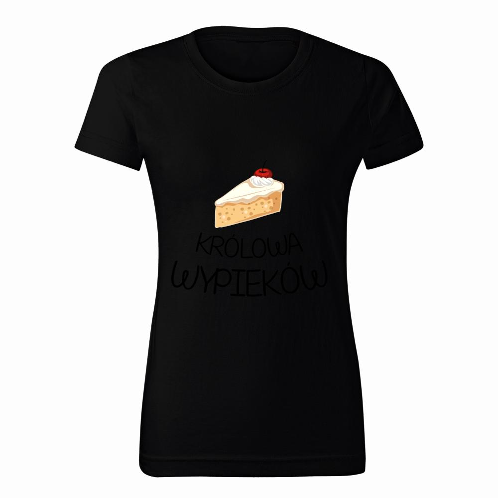 Królowa Wypierków koszulka damska kolor navy