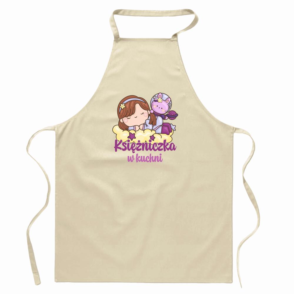 Księżniczka w kuchni fartuch dziecięcy