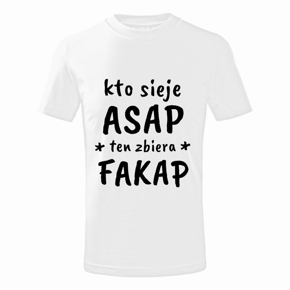 kto sieje ASAP koszulka męska