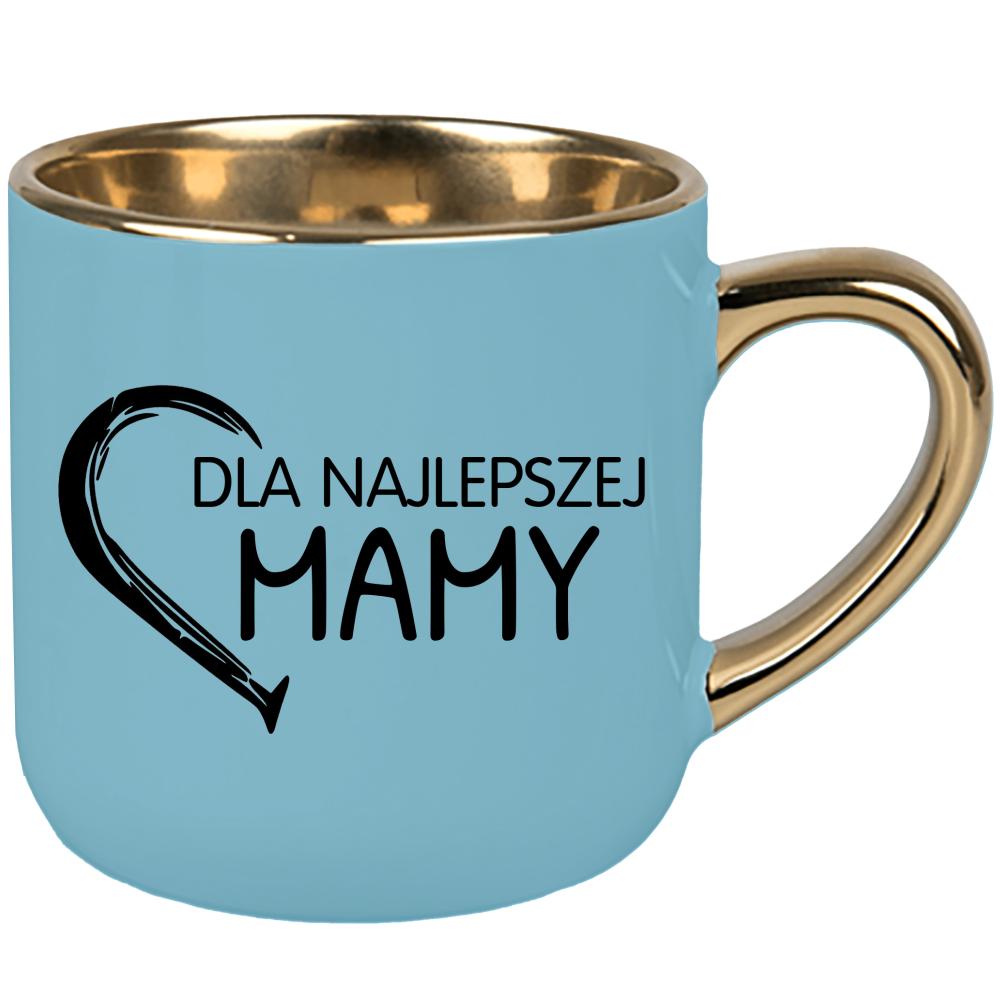 Kubek Dla najlepszej mamy kubek elegant duży kolor niebieski 2