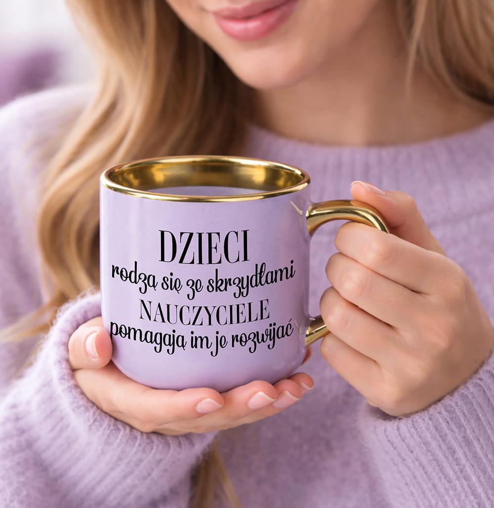 Kubek Dzieci rodzą się ze skrzydłami 2