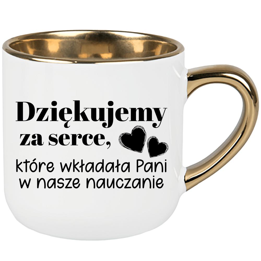 Kubek Dziękujemy za serce kubek elegant duży