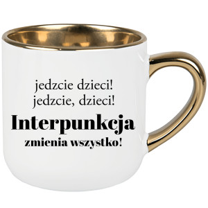 Kubek Jedzcie dzieci Interpunkcja zmienia wszystko