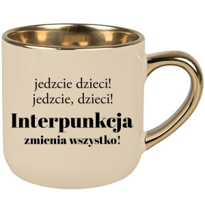 Kubek Jedzcie dzieci Interpunkcja zmienia wszystko