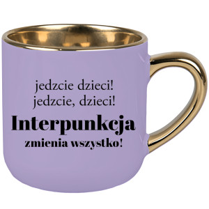 Kubek Jedzcie dzieci Interpunkcja zmienia wszystko