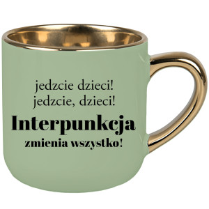 Kubek Jedzcie dzieci Interpunkcja zmienia wszystko