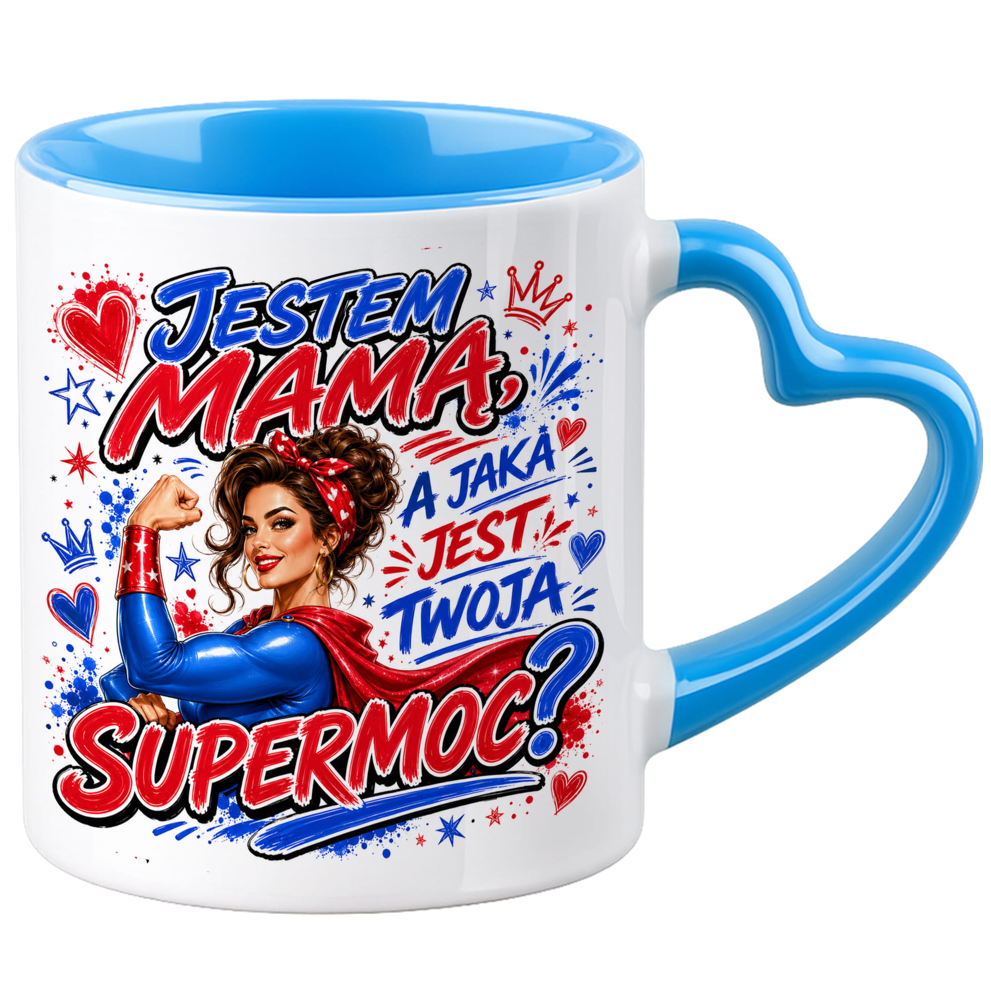 Kubek Jestem mamą a jaka jest Twoja supermoc