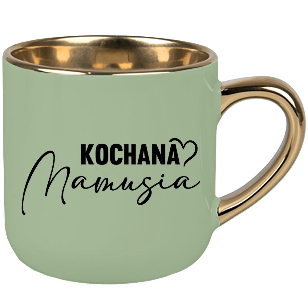 Kubek Kochana mamusia kubek elegant duży kolor zielony 2