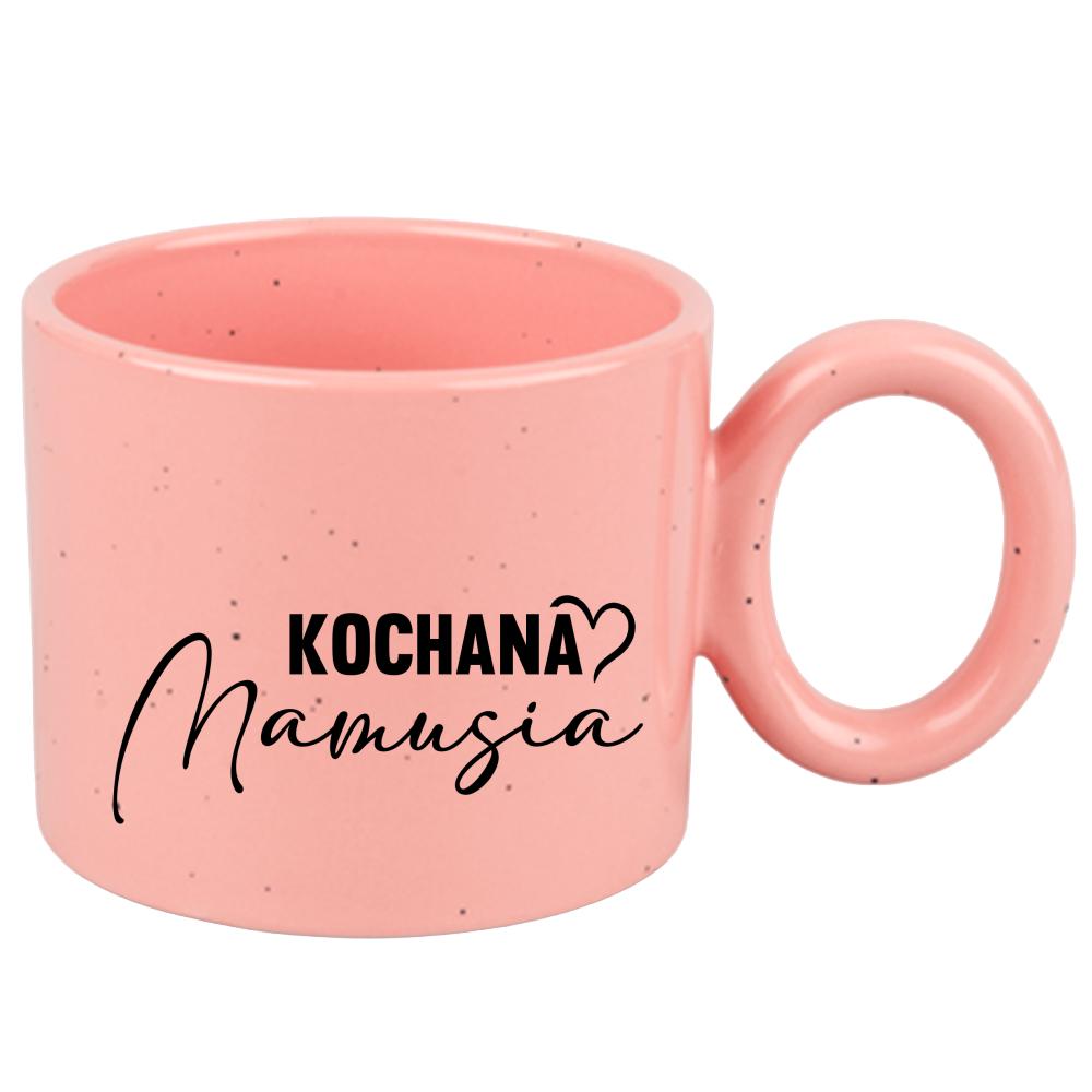 Kubek Kochana mamusia kubek ravenna różowy kolor niebieski 2
