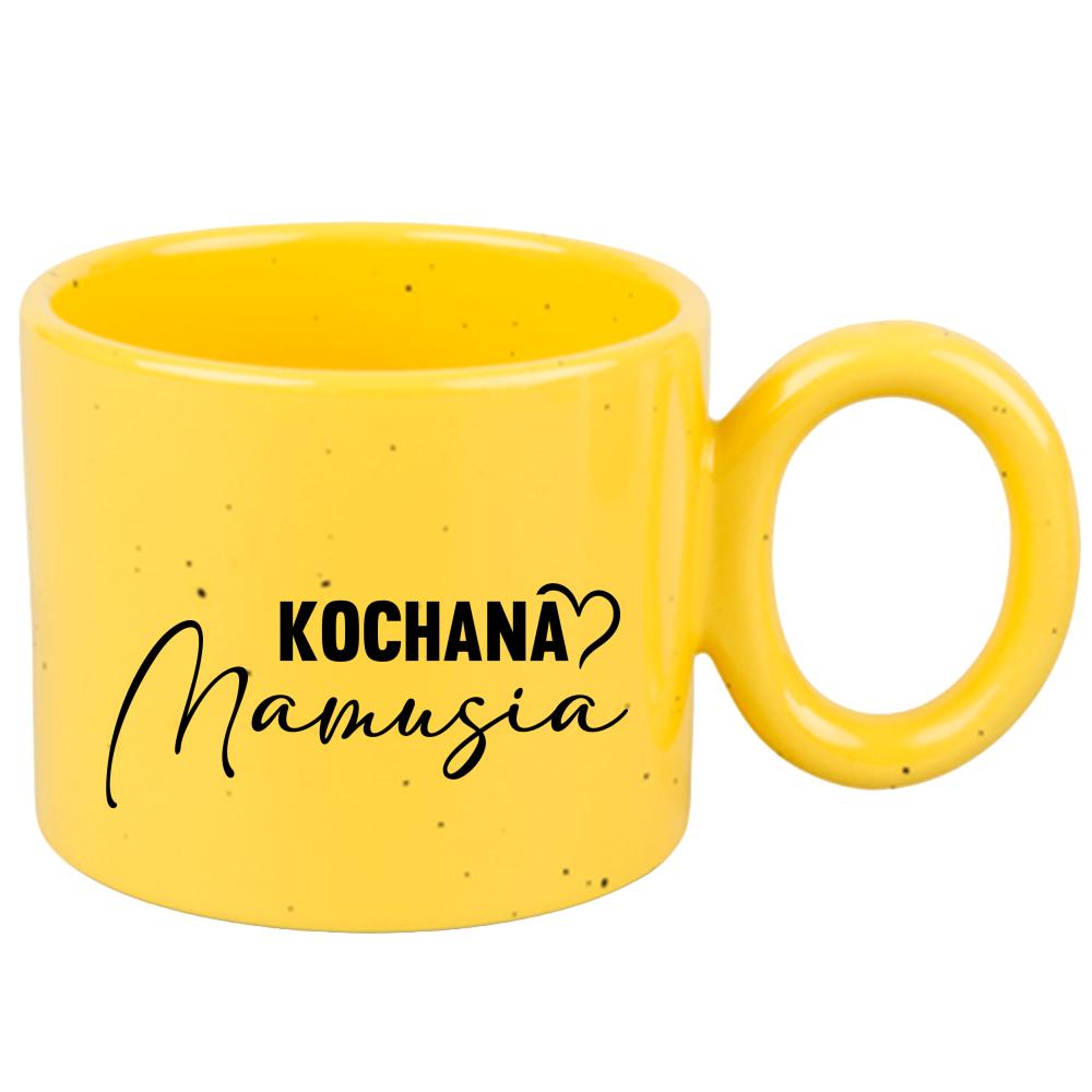 Kubek Kochana mamusia kubek ravenna żółty