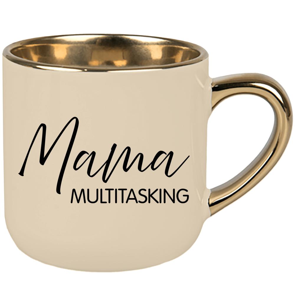 Kubek Mama multitasking kubek elegant duży kolor kremowy