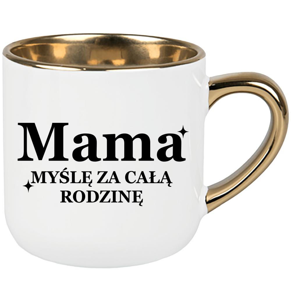 Kubek Mama – myślę za całą rodzinę kubek elegant duży