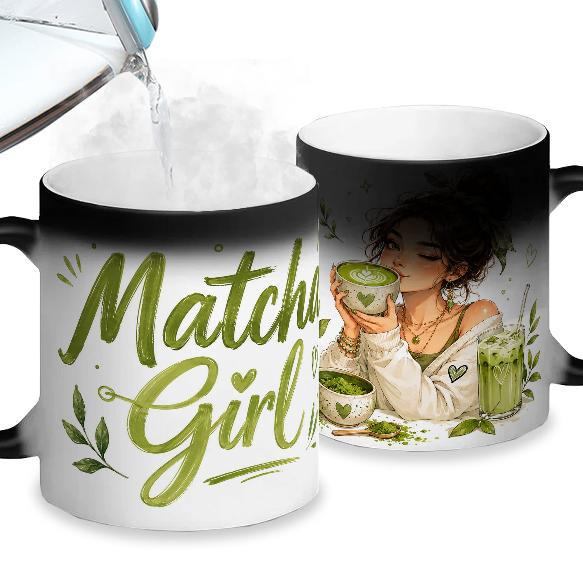 Kubek Matcha Girl kubek magiczny