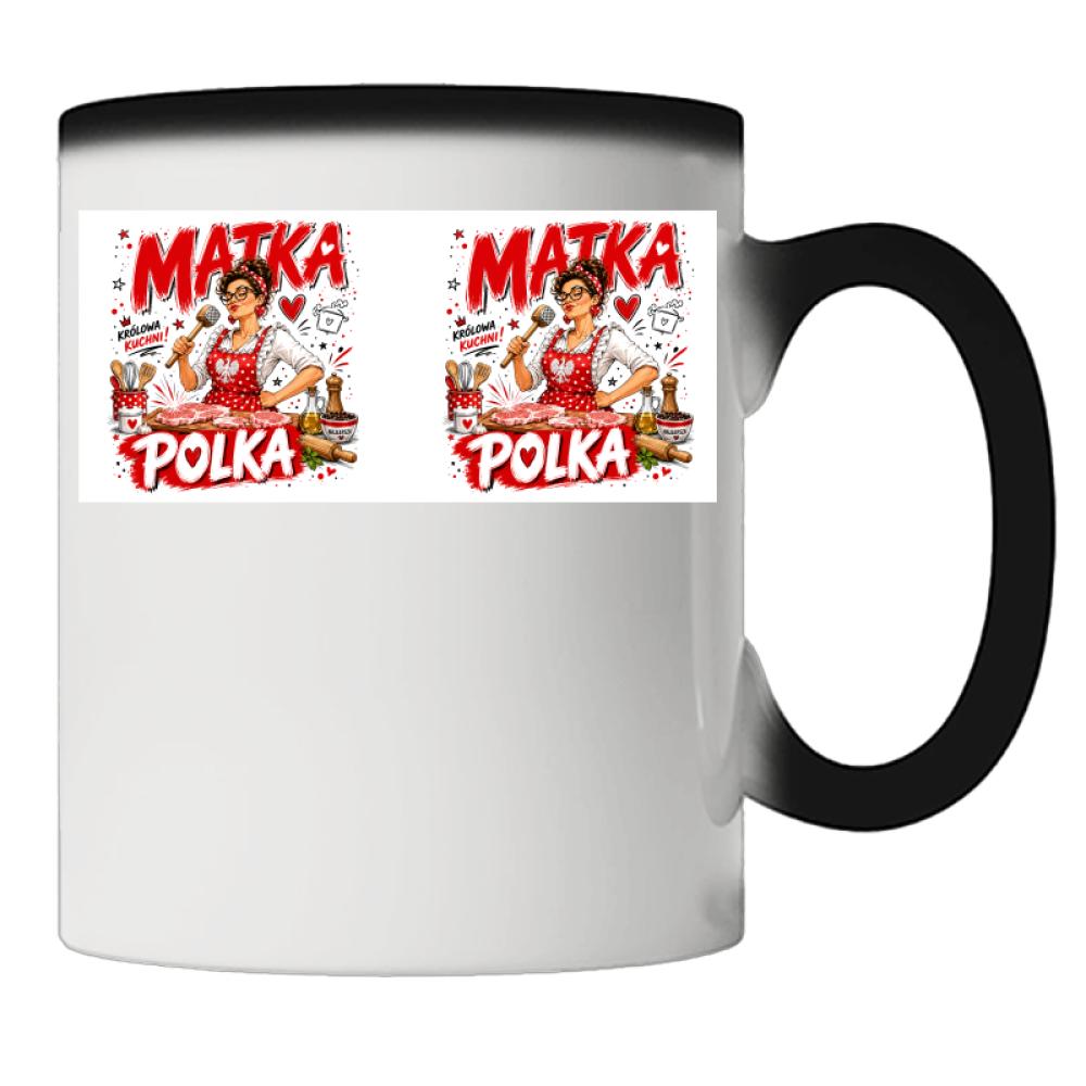 Kubek Matka Polka kubek magiczny kolor biały